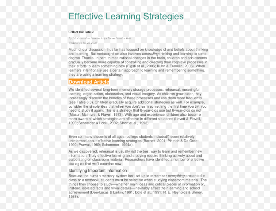 Doc Effective Learning Strategies Collect This Article Emoji,Mariah Carey Whistle Register Emotion