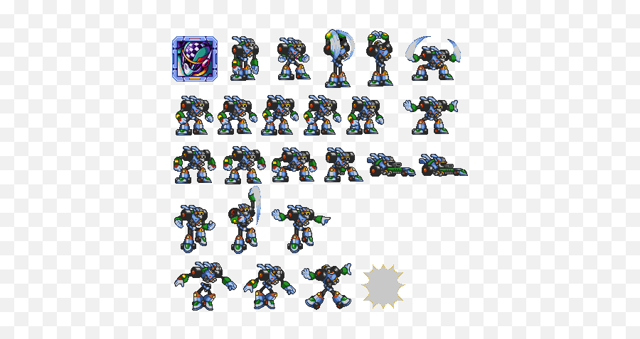 Snes - Turbo Man Sprites Emoji,Mega Man Emoji