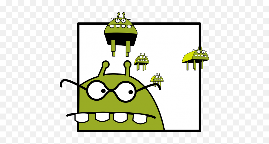 Monsters Aliens Invasion Eyeglasses Public Domain Image Emoji,Color Of Emotions Monster Booh