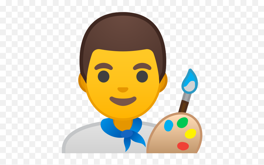 Man Artist Free Icon Of Noto Emoji People Profession,Renovation Emoji