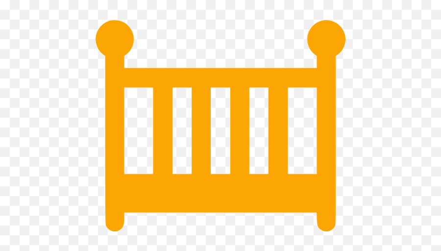 Orange Crib Icon - Free Orange Baby Icons Emoji,Stork Emoji