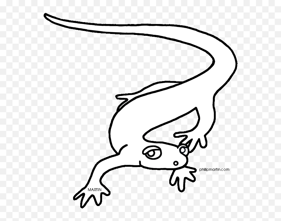 Salamander Free On Cartoon Leopard Gecko Drawings - Clip Art Salamander Clip Art Black And White Emoji,Salamander Emoji