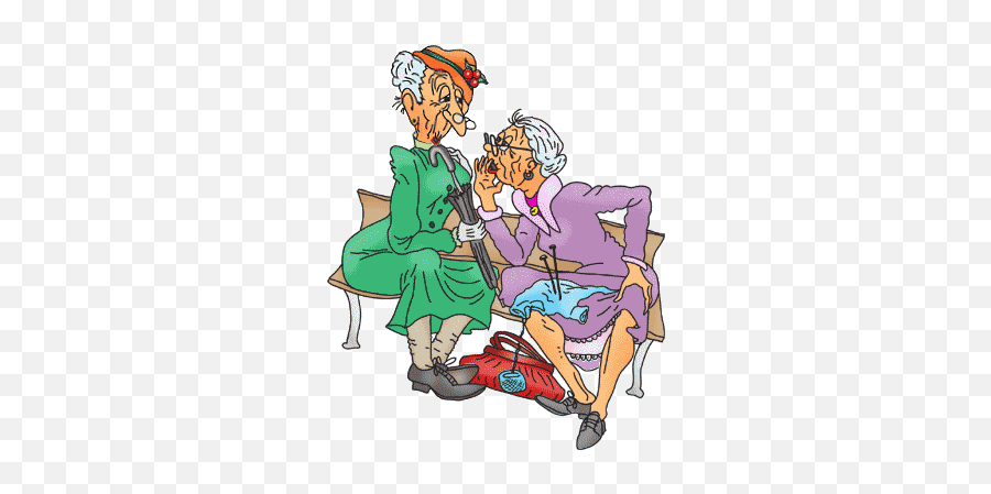 Old Lady Humor - Old Lady Taking A Nap Gif Emoji,Old Lady Emoticon