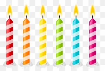 Birthday Candles Transparent Background - Transparent Background Birthday Candle Clipart Emoji,Birthday Candle Emoji