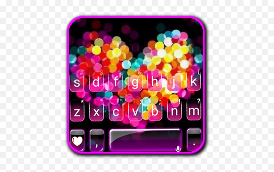 Download Sparkling Heart Light Keyboard Theme On Pc U0026 Mac - First Love Never Dies But True Love Will Bury It Alive Emoji,Sparkling Heart Emoji
