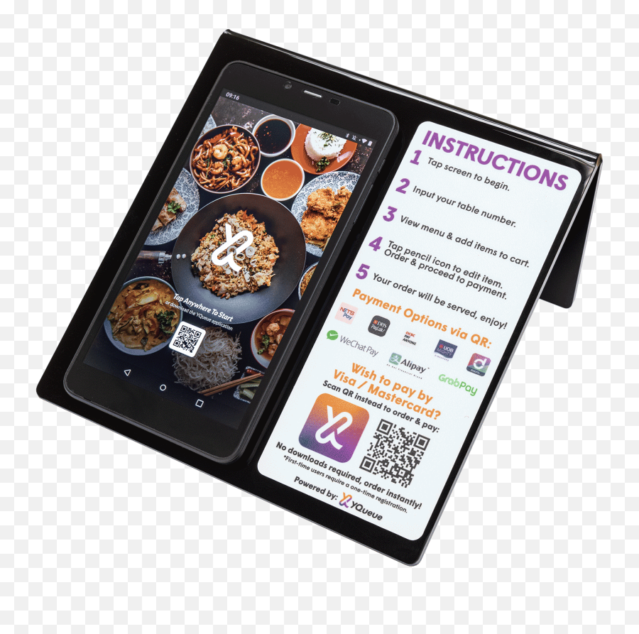 Merchant U2013 Yqueue - Smart Device Emoji,Ordering Pizza With Emoji