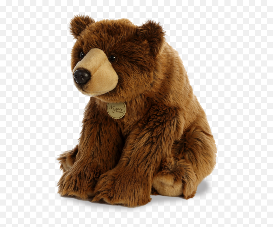 Grizzly Bear Stuffed Animals Cuddly - Stuffed Toy Emoji,Emoji Stuffed Toys