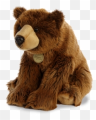 Grizzly Bear Stuffed Animals Cuddly - Stuffed Toy Emoji,Emoji Stuffed Toys