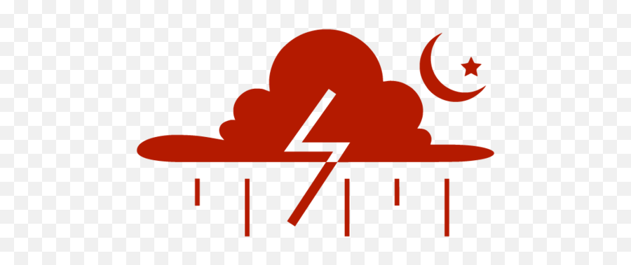 Thunderstorm Clipart - Language Emoji,Thunderstorm Emoji