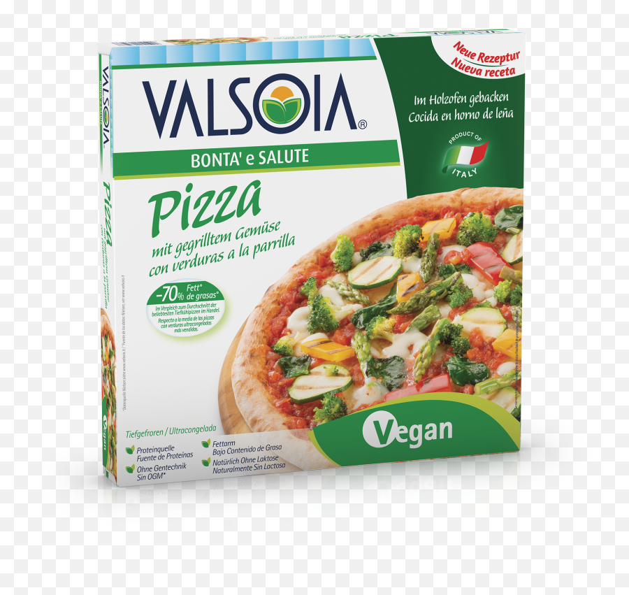 Download 3d Vegan Frozen Pizza - Valsoia Dairy Free Pizza Valsoia Vegan Pizza Emoji,Fuente Emoji