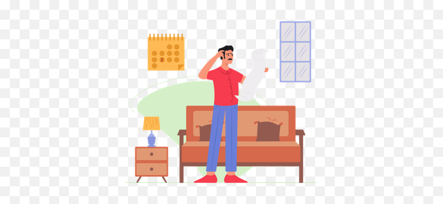 Top 10 Surprised Illustrations - Furniture Style Emoji,Indian Man Emoji