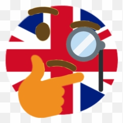 Thinkuk - Discord Emoji British Thinking Emoji Discord,Thonk Emoji Transparent