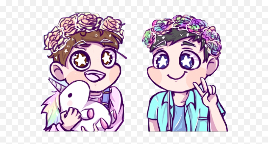 Danandphil Phan Sticker Emoji,Phan Emoji