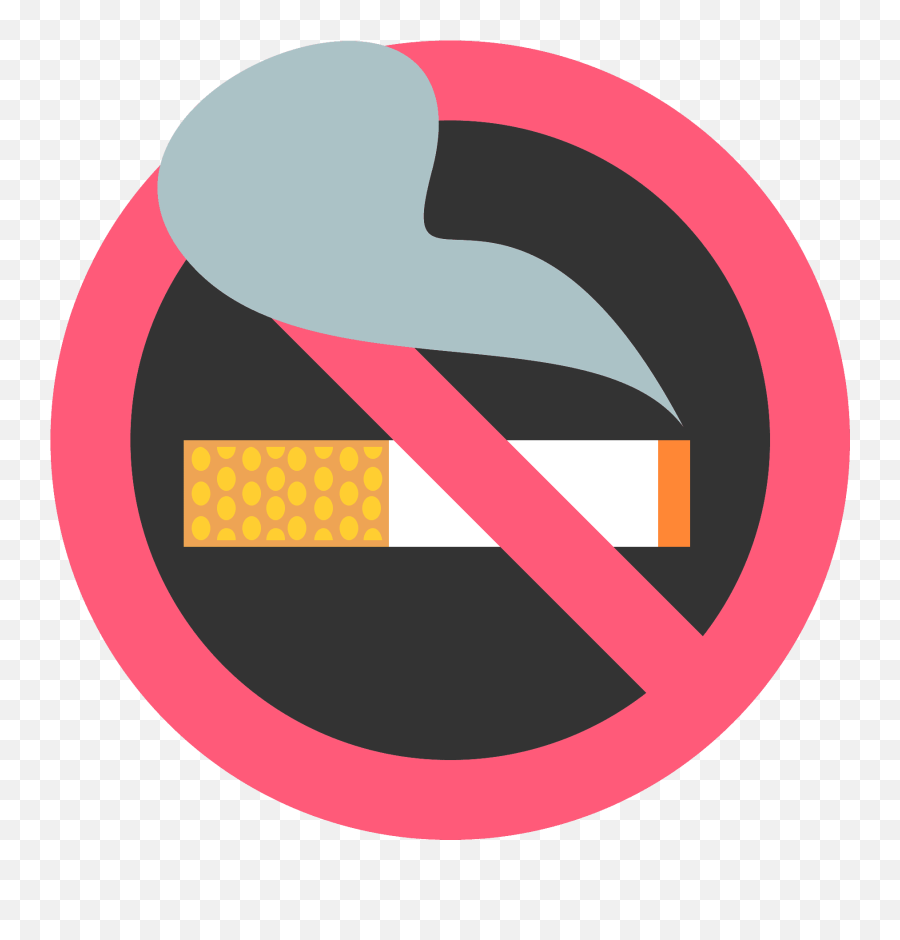 No Smoking Emoji Clipart - Quit Smoking Icon Png,Smoking Emoji Text