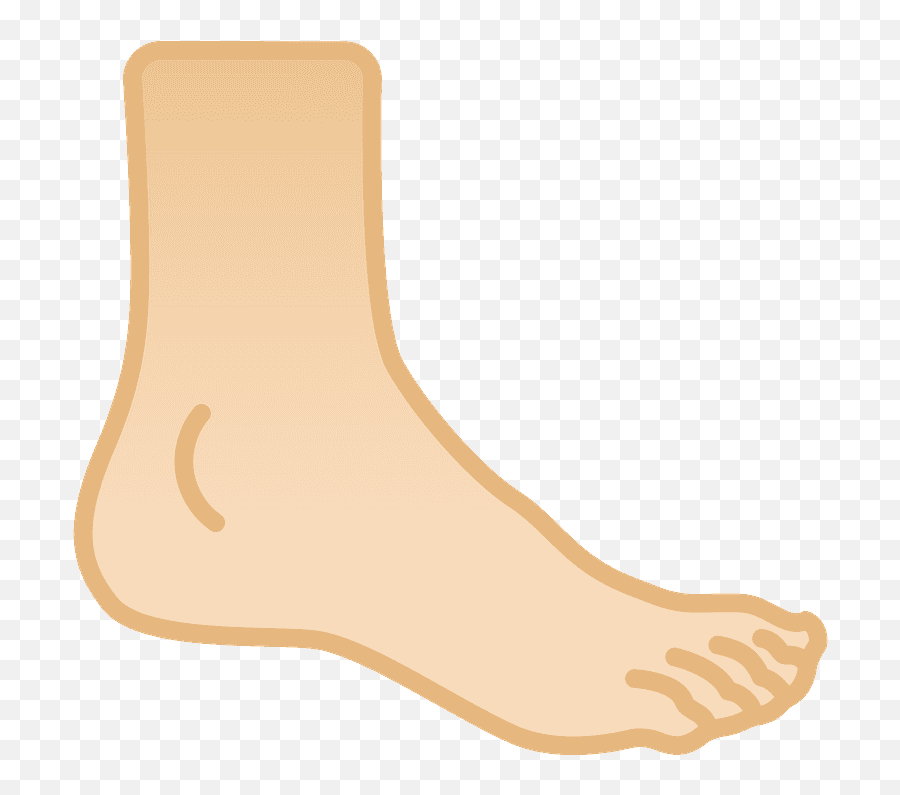 Foot Emoji With Light Skin Tone Meaning - Fuß Emoji,Foot Emoji