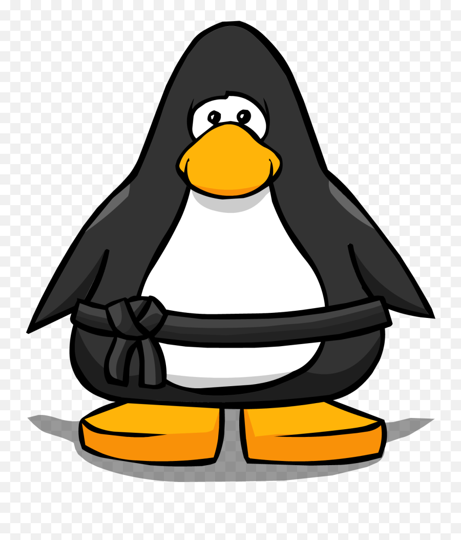 Black Ninja Belt - Club Penguin Black Belt Emoji,Ninjutsu Emoji Discord