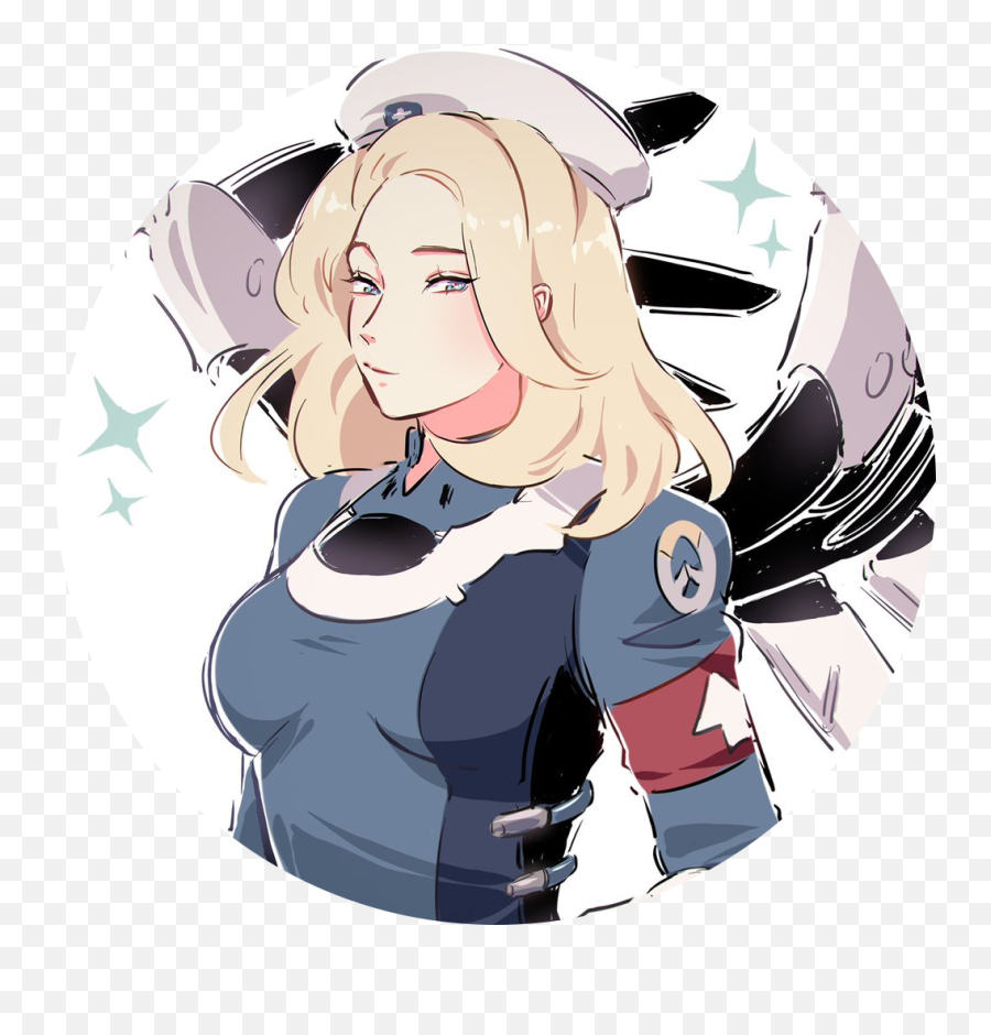 Mercy Mercymain Cute Art Pfp Sticker - Overwatch Mercy Art For Pfp Emoji,Mercy Emoji