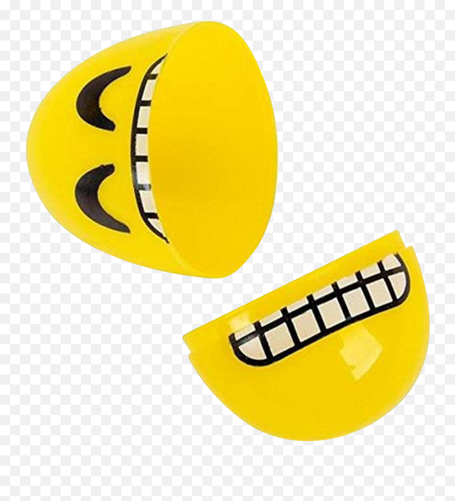 Plastic Easter Egg Hunt Set Emoji Faces 12 Count - Happy,Emoji Faces What?