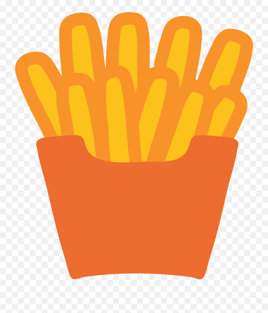Fries Emoji Android Transparent Png - Cartoon Clipart French Fries,Emojis Background French Fries