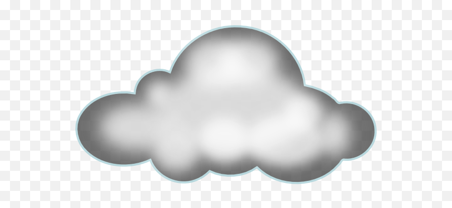 Night Cloud Clip Art - Transparent Background Clouds Cartoon Png Emoji,Cloud Emoticon Art