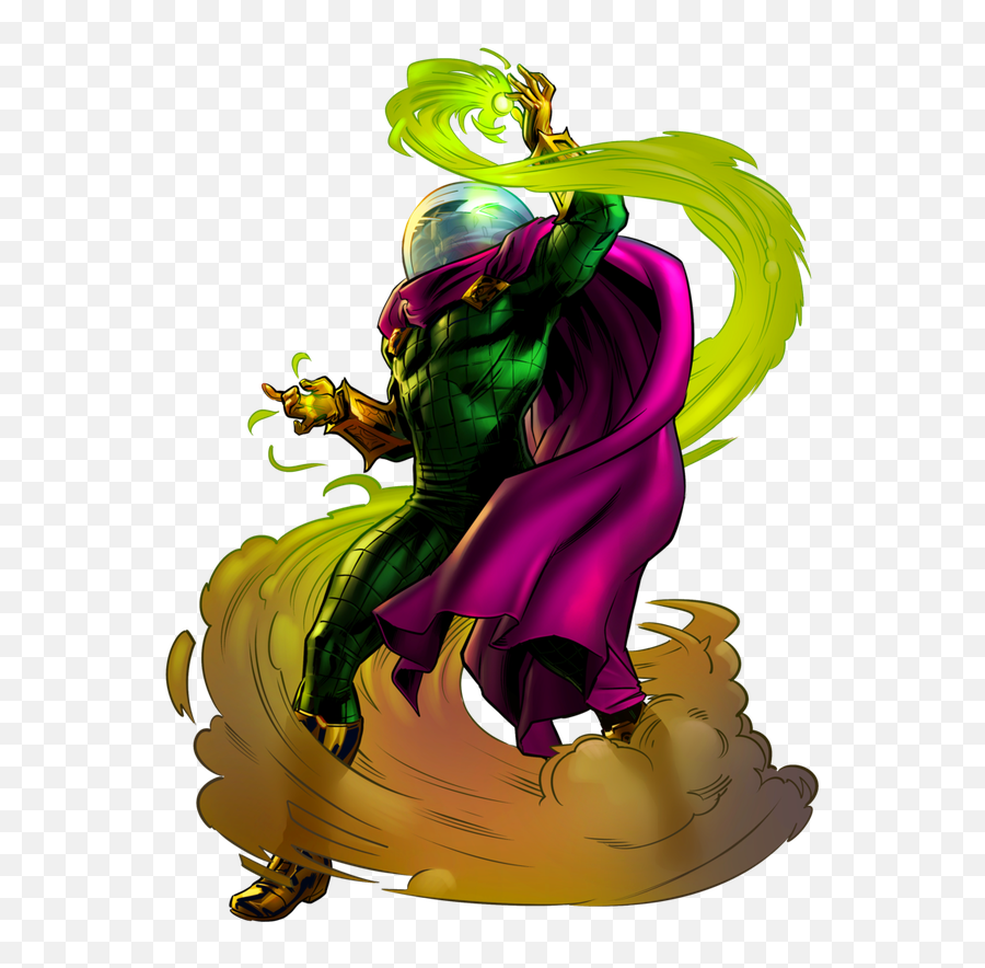 Equivalent Of The Riddler - Mysterio Marvel Comics Png Emoji,Dc Doomsday Learning Emotions