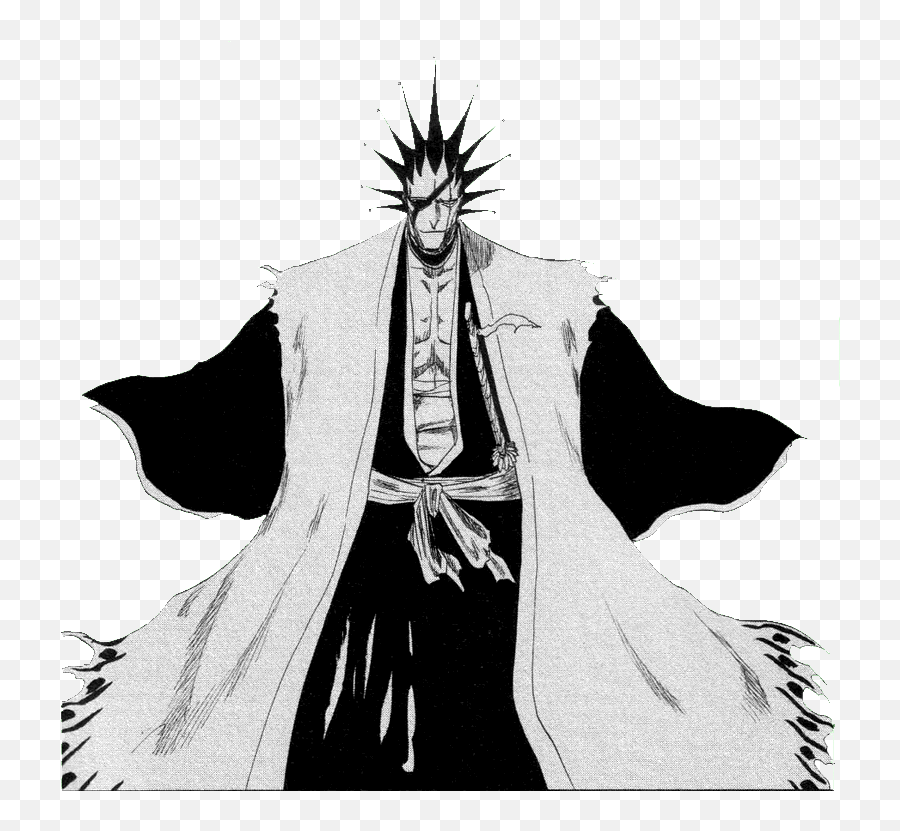 Which Show Has The Best Character Design Anime - Zaraki Kenpachi Emoji,Anime Hollow Emotion Face