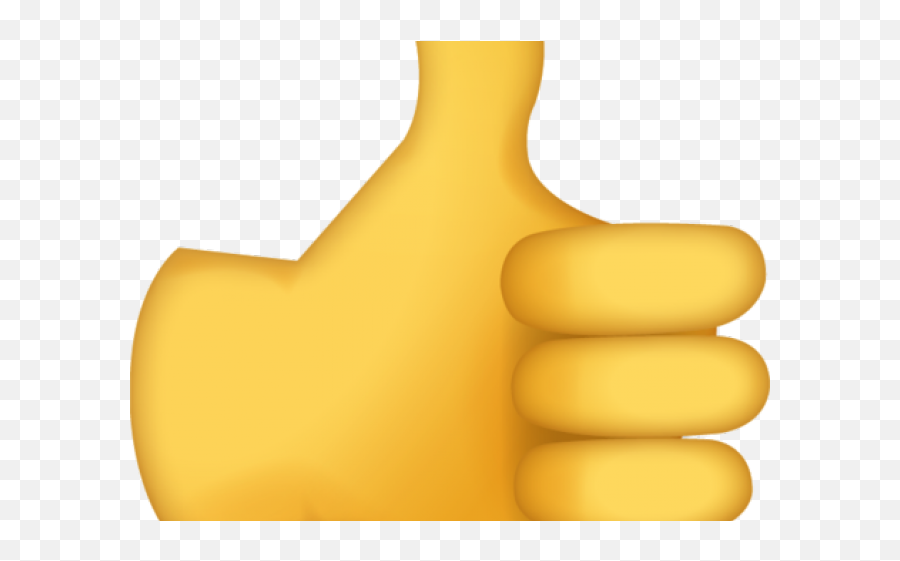 Download Hand Emoji Clipart Thums Up - Thumbs Up High Resolution,Hand Up Emoji