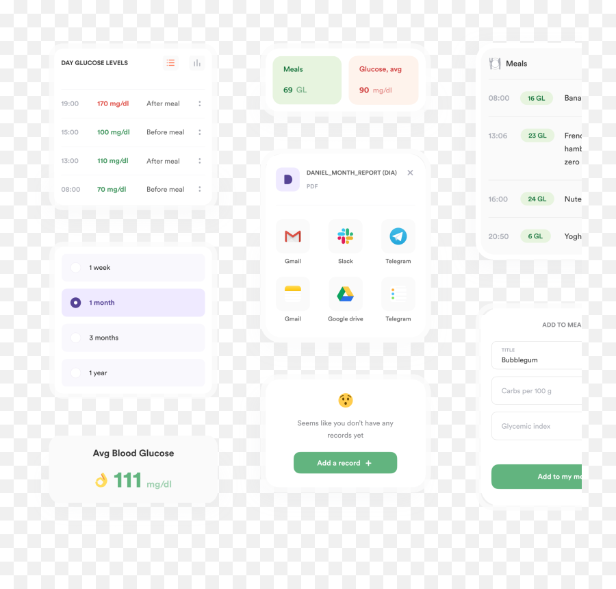 Uiux Design For A Healthcare App Diabetes Control Fireart - Technology Applications Emoji,Amaible Emoji