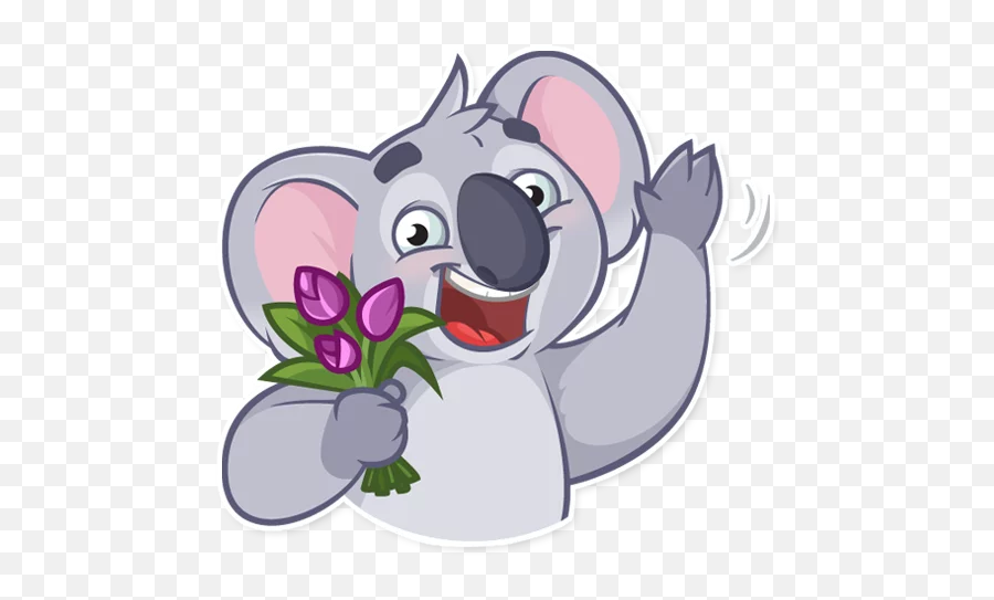 Koala Chuck - Stickers For Whatsapp Emoji,Koala Emoji Pack