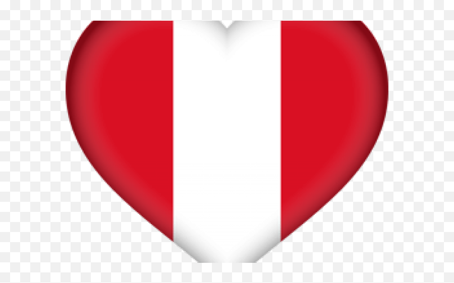 Peru Flag Clipart Heart - Girly Emoji,Peru Emoji