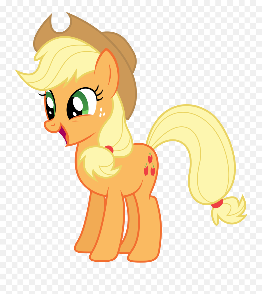 Show Your Ms Paint Drawn Ponies Here - Applejack My Little Pony Emoji,Ms Paint Emoji