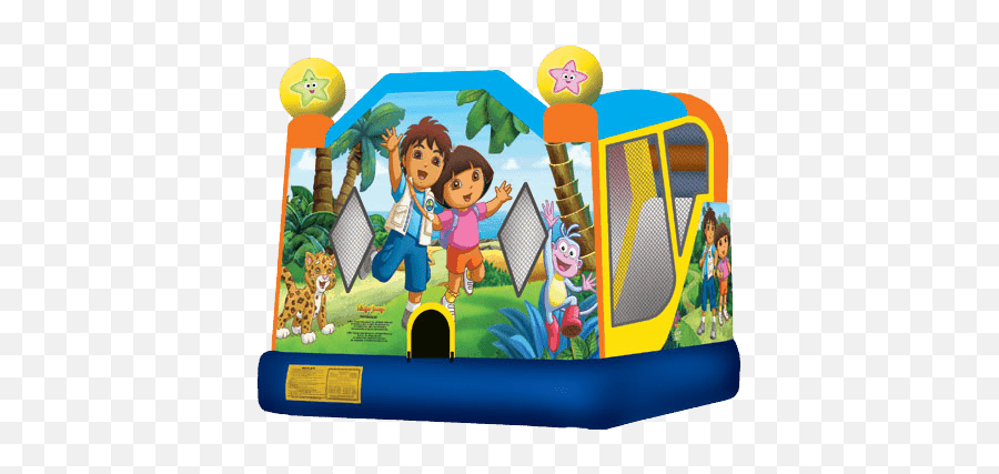 Inflatable Bounce U0026 Slide Combos New York Clownscom Emoji,Dream Emoji Combos