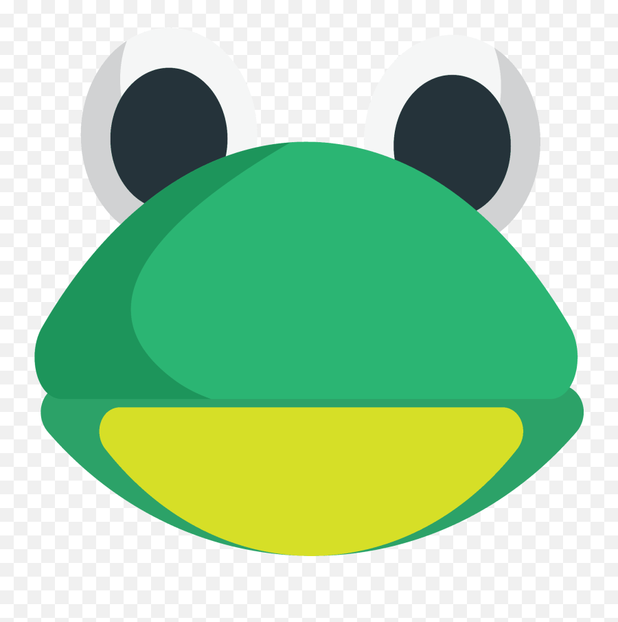 Frog Emoji Clipart - Dot,Frog Emoji