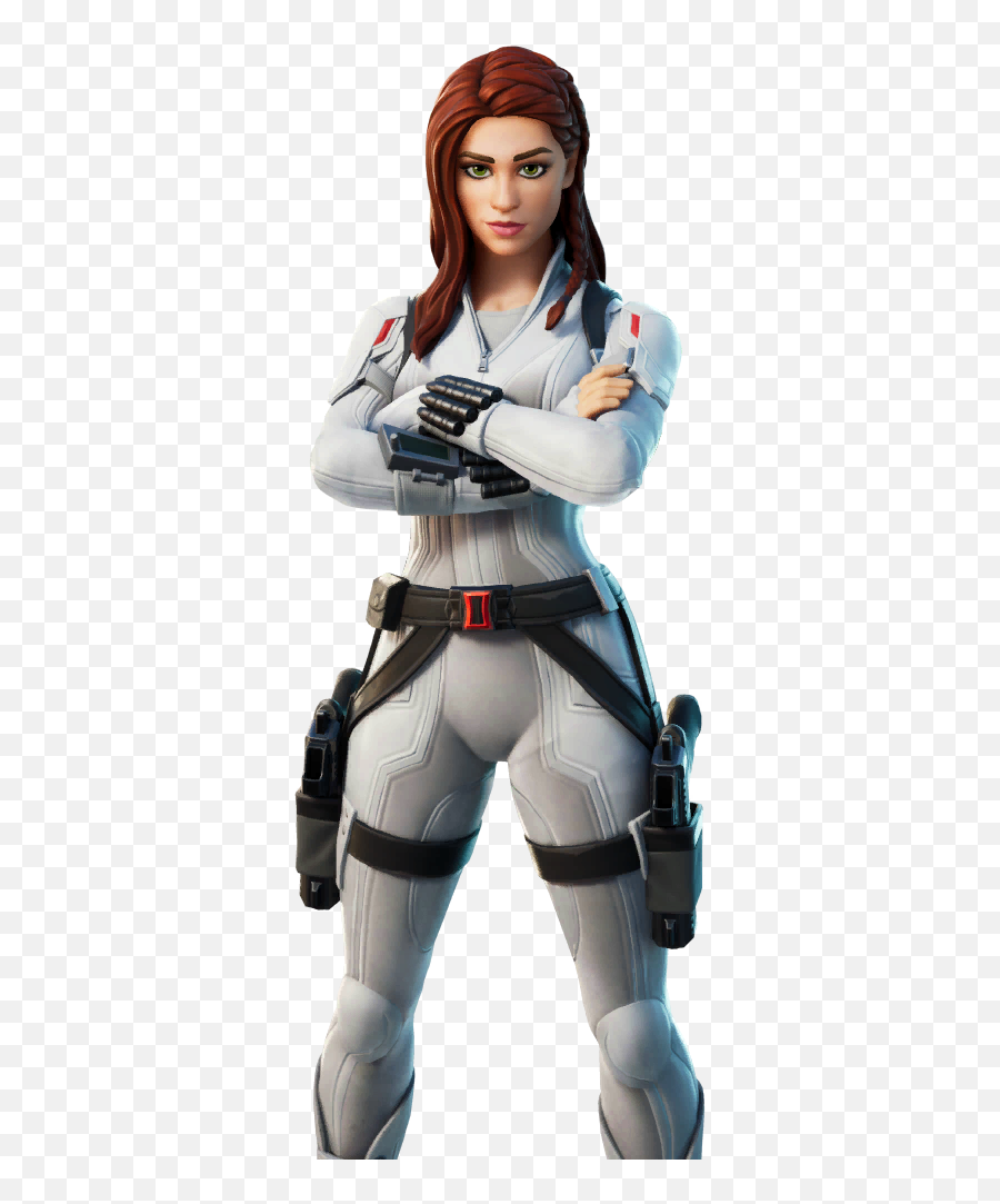 Fortnite Black Widow Snow Suit Skin - Character Png Emoji,Can Black Widow Feel Emotions Comic