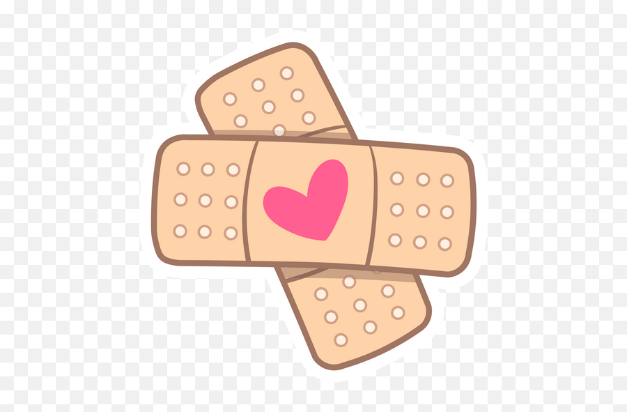 Love Plaster Sticker - Sticker Mania Emoji,Emoji Pop Flag Fist