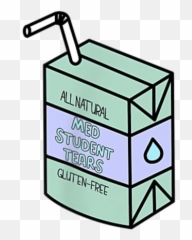 Med Student Tears Natural Gluten Free Juice Box T Shirt Emoji,Purple Juice Emoji