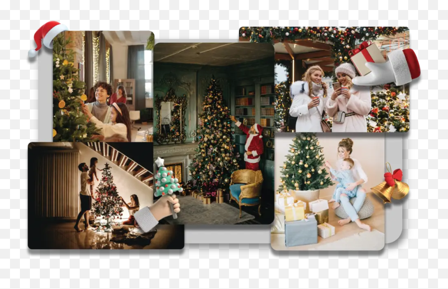 Christmas Video Maker - Make Christmas Videos Online Typito Emoji,Christmas Themed Emojis
