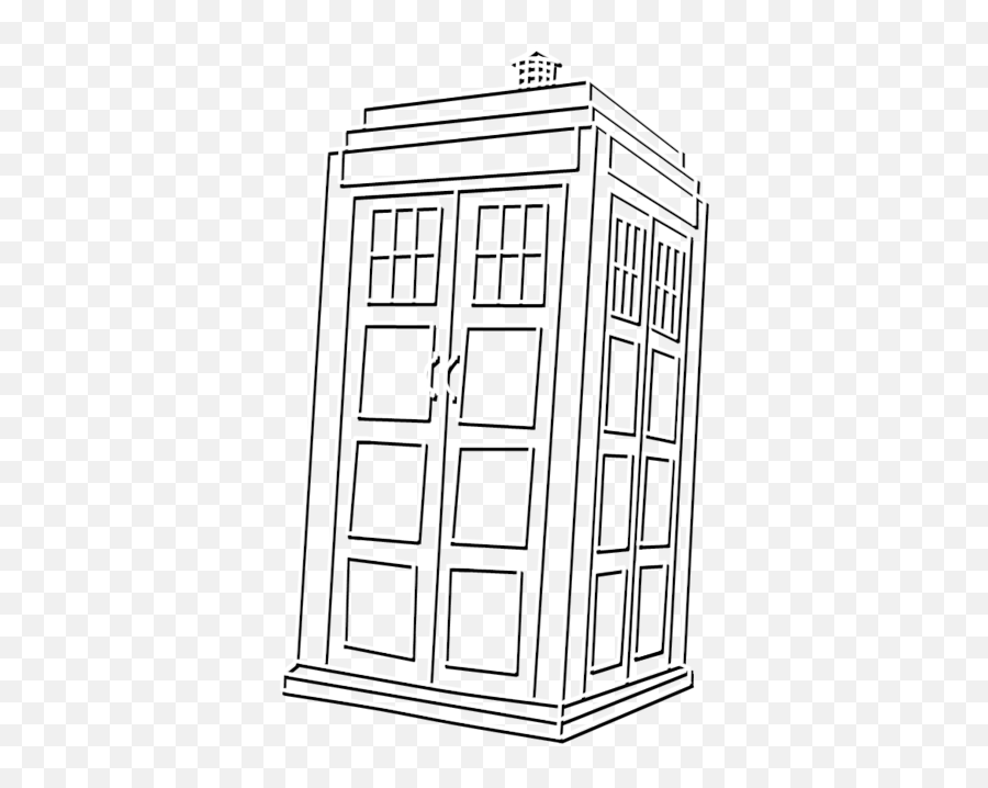 White Tardis Png Transparent Png Image - White Tardis Png Emoji,Tardis Emoticon Facebook