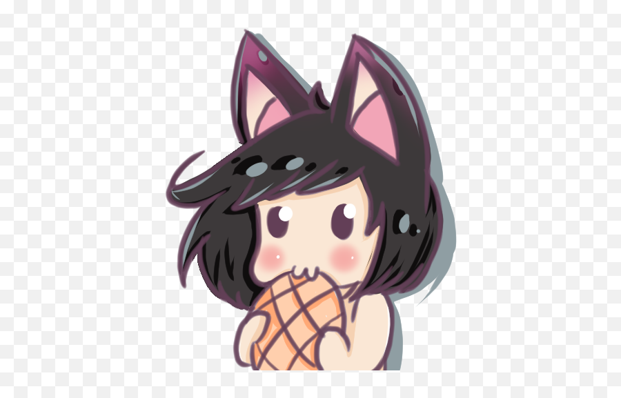 Images Of Cute Transparent Anime Emotes - Anime Eat Emote Emoji,Nichijou Face Emoticon