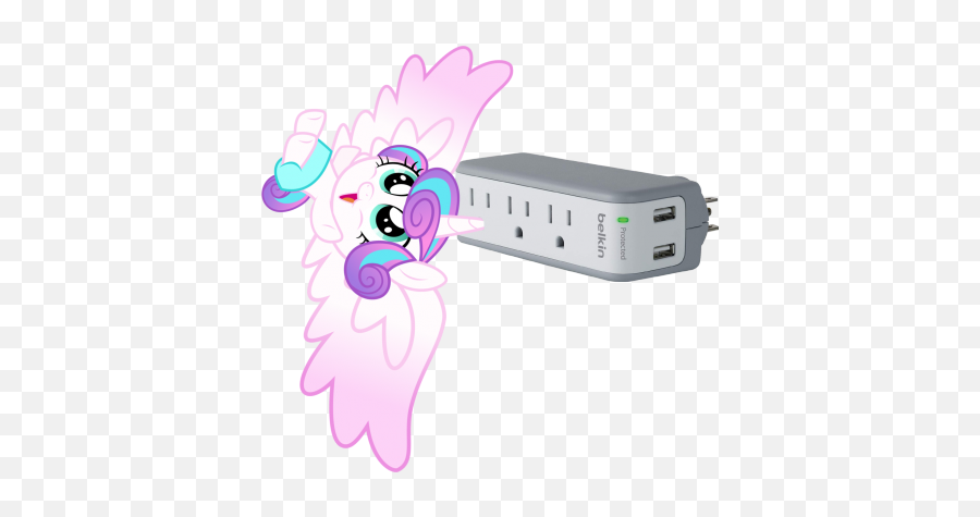 Not A Fan Of Flurry Heart - Surge Protector Emoji,Mlp A Flurry Of Emotions