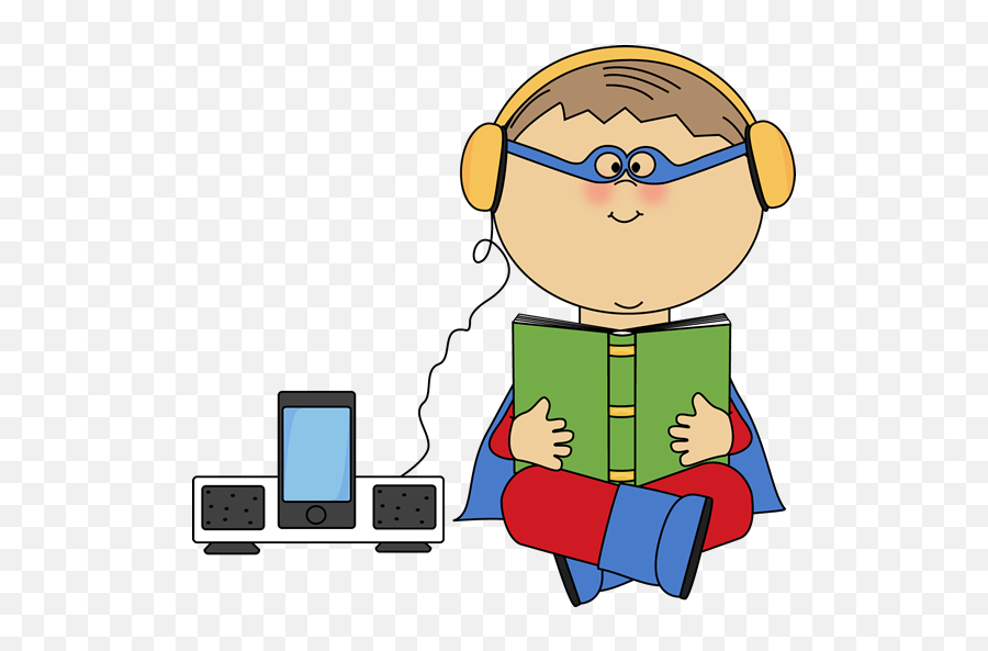 Superhero Clip Art - Super Reader Clip Art Emoji,Kids Emotions Clipart
