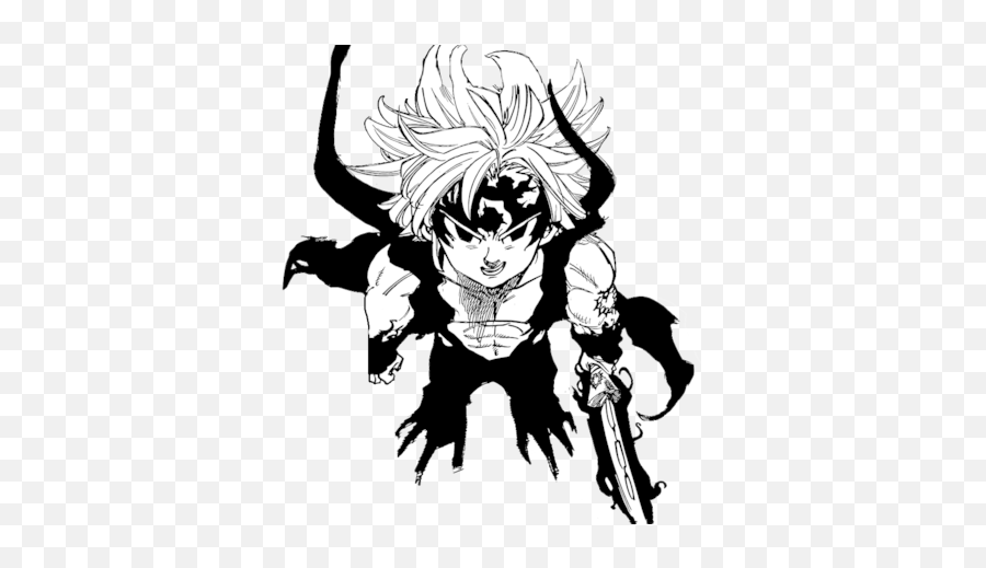 Meliodas Vs Thanos - Meliodas Manga Png Emoji,Meliodas Emotions