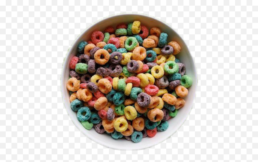 Fruitloops Loops Cereal Aesthetic - Vegan Cereal Fruit Loops Emoji,Find The Emoji In The Cereal