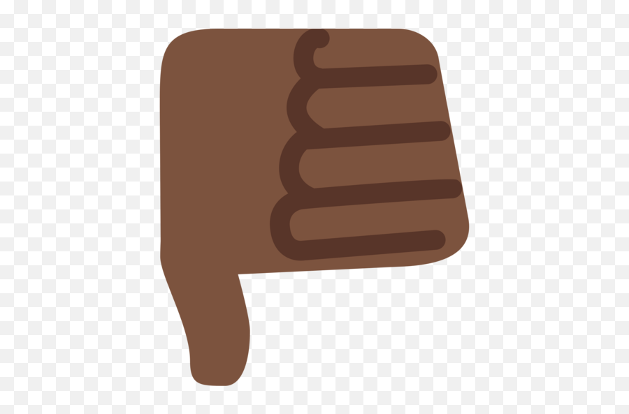 Thumbs Down Dark Skin Tone Emoji - Language,Thumbs Down Clip Emoji