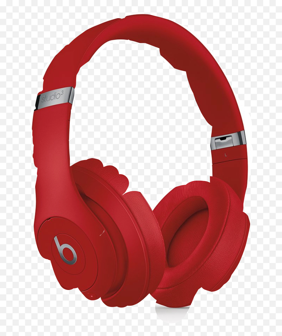 Discover Trending Headphones Stickers Picsart - Beats Studio 3 Wireless Red Emoji,Emojis With Headphones