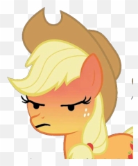 Download Angery Angry Applejack Edit - Angry Applejack My Little Pony Friendship Is Magic Emoji,Angery Emoji