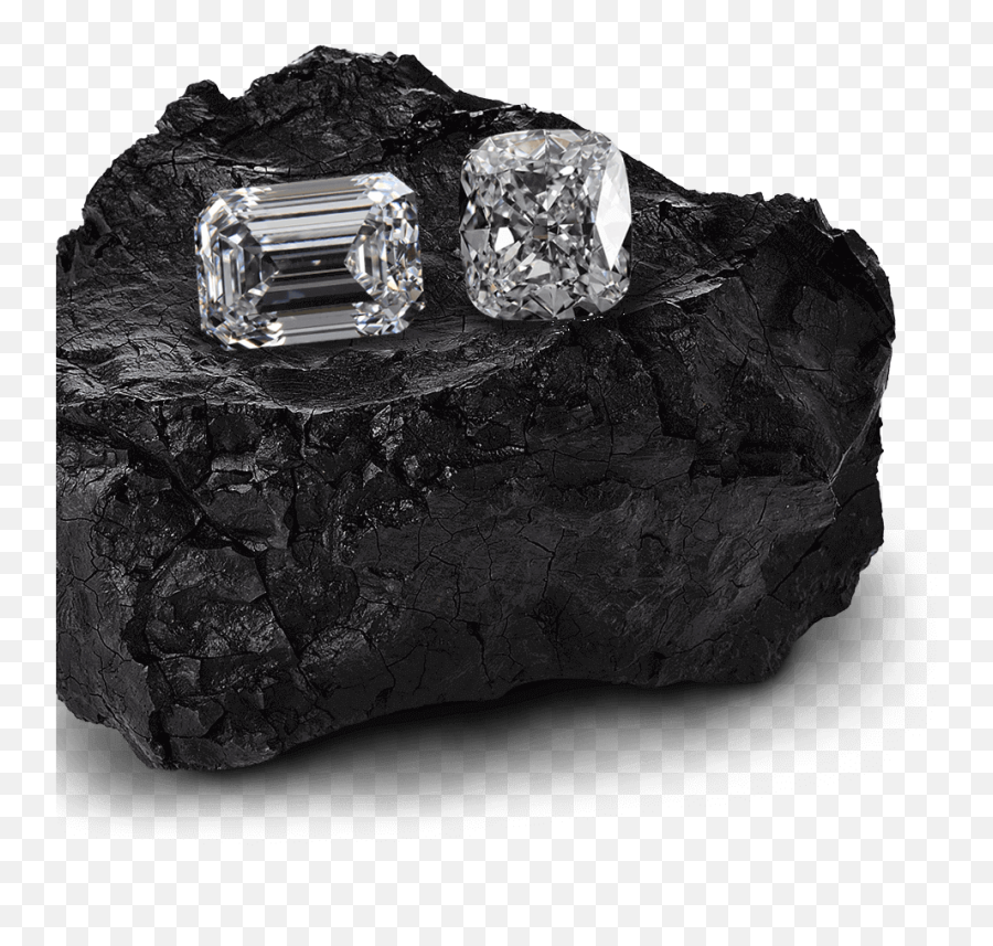 Gia Certified Diamond Manufactures In India - Kapu Gems Coal Rock In White Background Emoji,Gems And Emotions