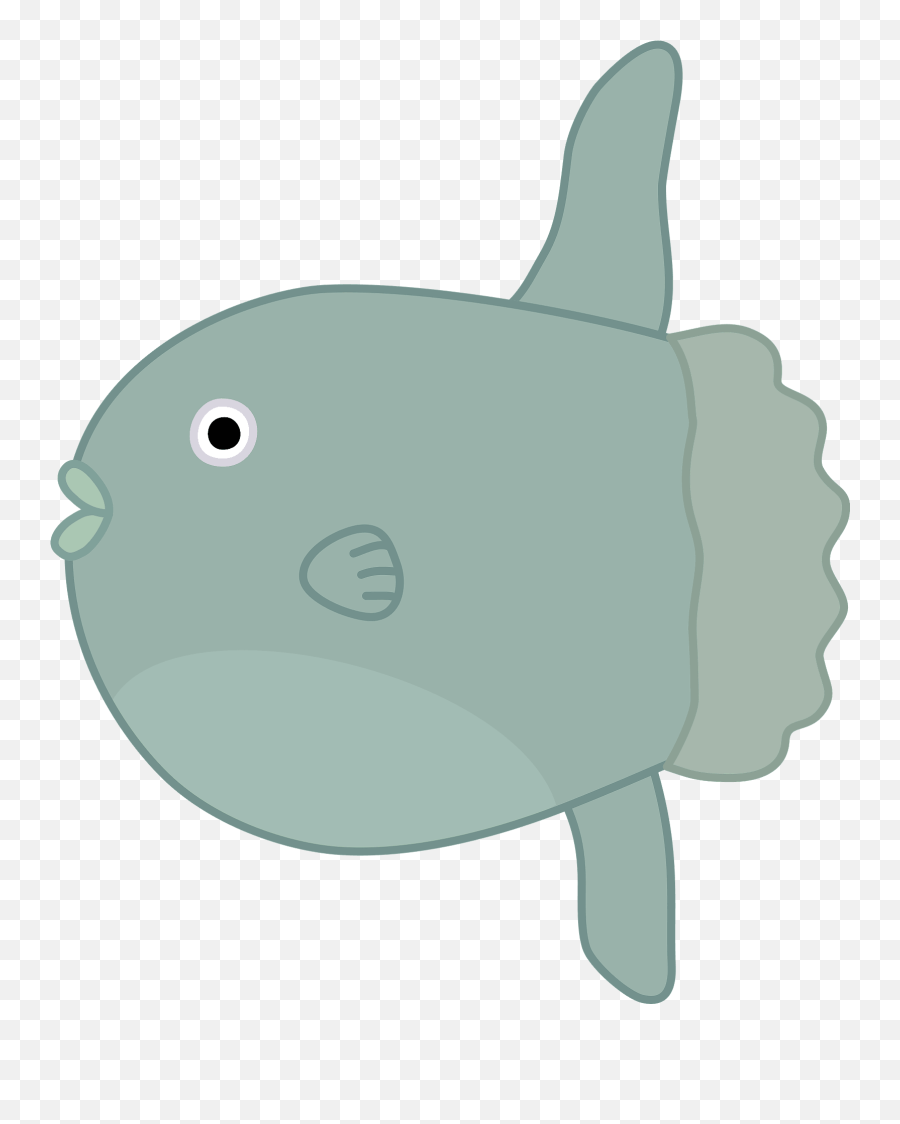 Ocean Sunfish Clipart Emoji,Sunfish Emoji