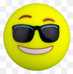 Emoji Field Hockey Ball - Happy,Balls Emoji