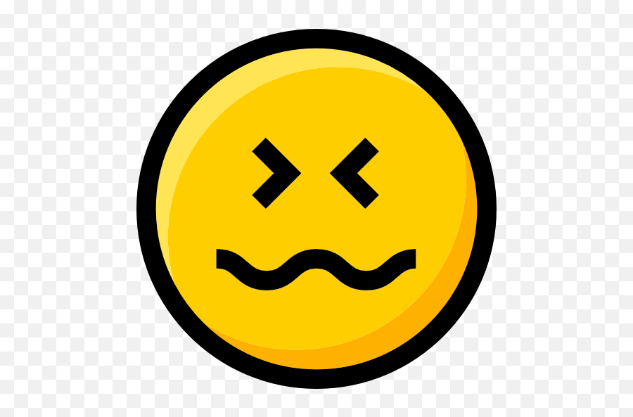 Feelings Emoticons Smileys Emoji Faces Scared Ideogram - Fear Face Clipart Black And White,Scared Emoji